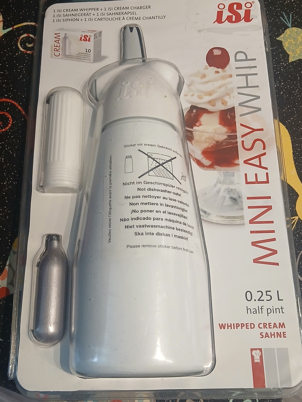 ISI Mini Easy Whip Whipped Cream Dispenser